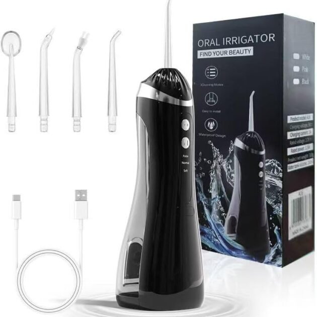 Hydropulseur dentaire sans fil à 3 modes