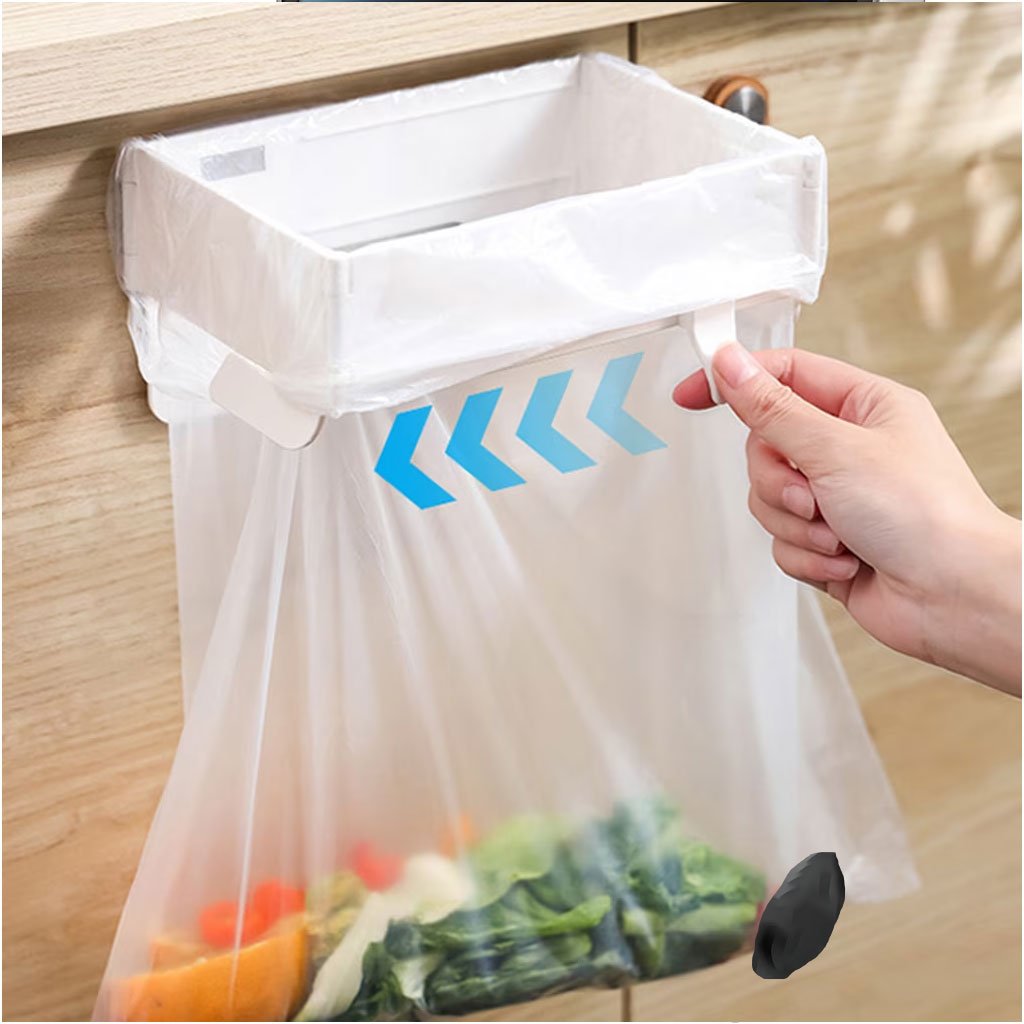 Support de Sac Poubelle Mural Pliable — Économisez de l'espace