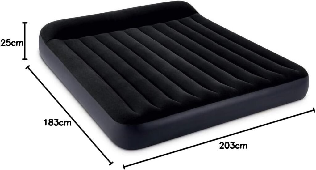 Matelas Gonflable 2 Places XXL avec Pompe Électrique — Confort pour deux personnes