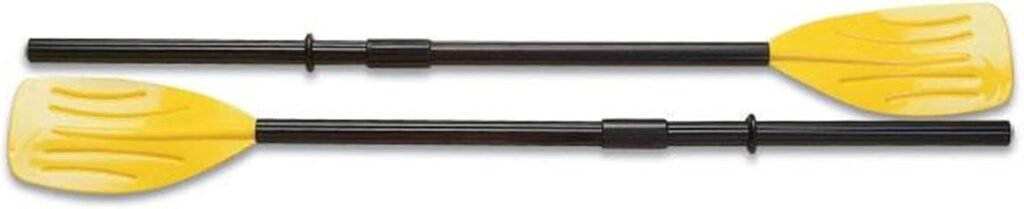 Paire de Rames Intex 122 cm en PVC — pour Kayak et Bateau