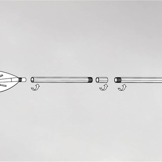 Paire de Rames Intex 122 cm en PVC — pour Kayak et Bateau