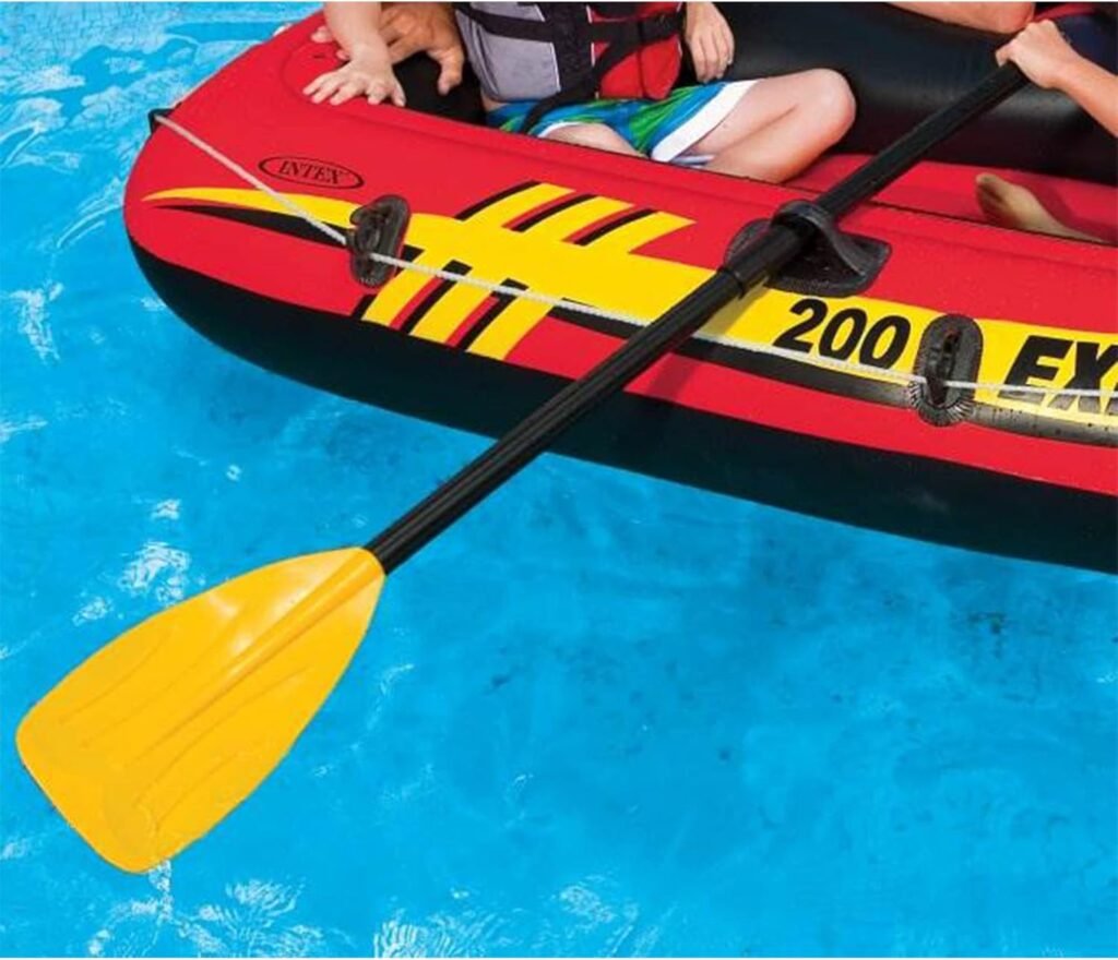 Paire de Rames Intex 122 cm en PVC — pour Kayak et Bateau