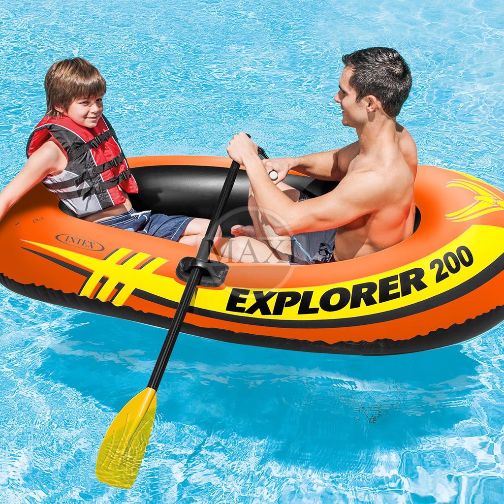 Paire de Rames Intex 122 cm en PVC — pour Kayak et Bateau