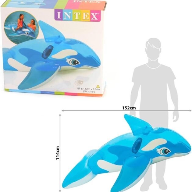 Bouée Chevauchable Enfant Baleine — Pour les petits nageurs