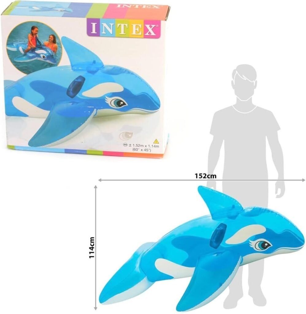 Bouée Chevauchable Enfant Baleine — Pour les petits nageurs