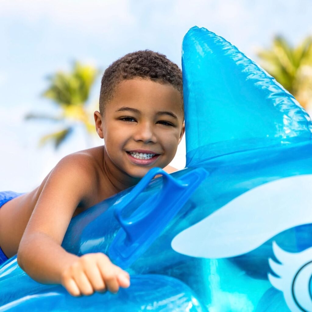 Bouée Chevauchable Enfant Baleine — Pour les petits nageurs
