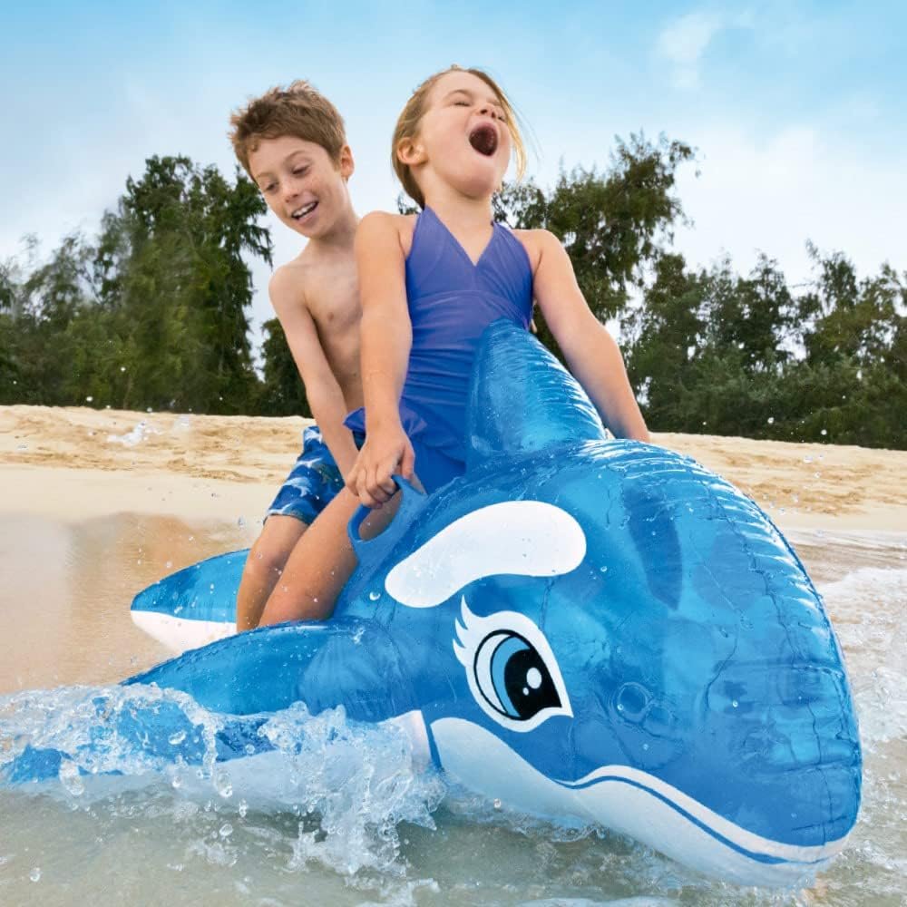 Bouée Chevauchable Enfant Baleine — Pour les petits nageurs