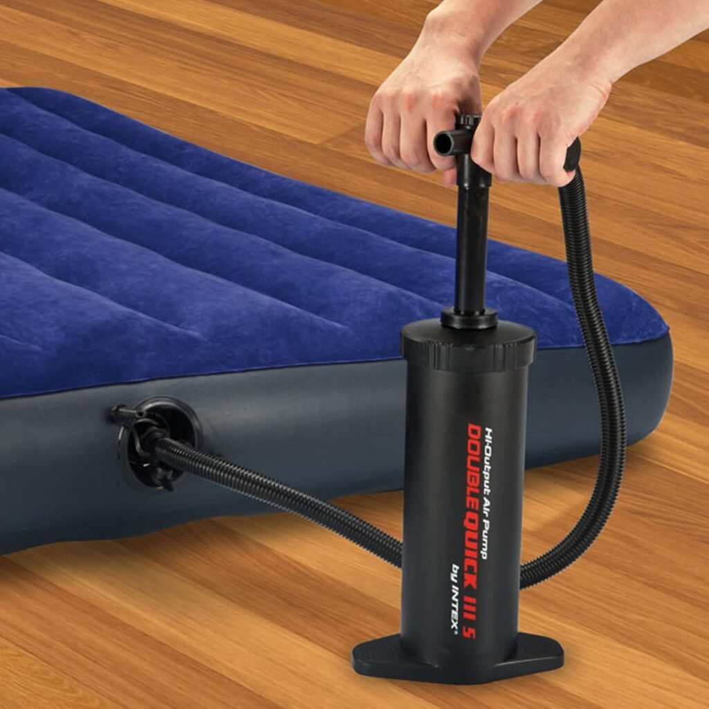 Pompe À Main Double Intex 68605 — Pour gonfler facilement