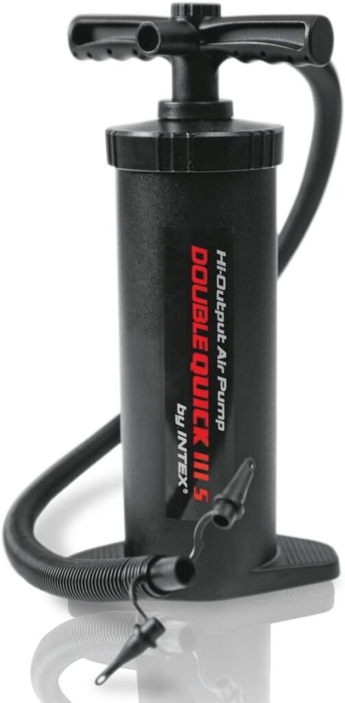 Pompe À Main Double Intex 68605 — Pour gonfler facilement