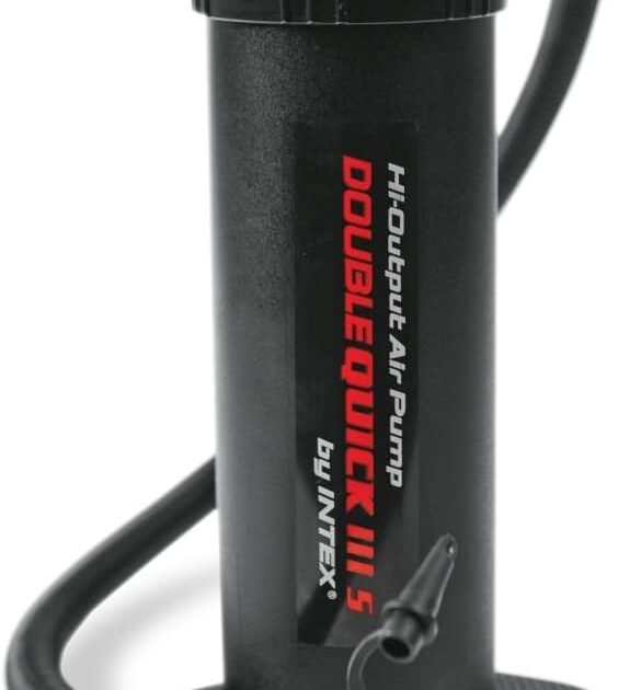 Pompe À Main Double Intex 68605 — Pour gonfler facilement