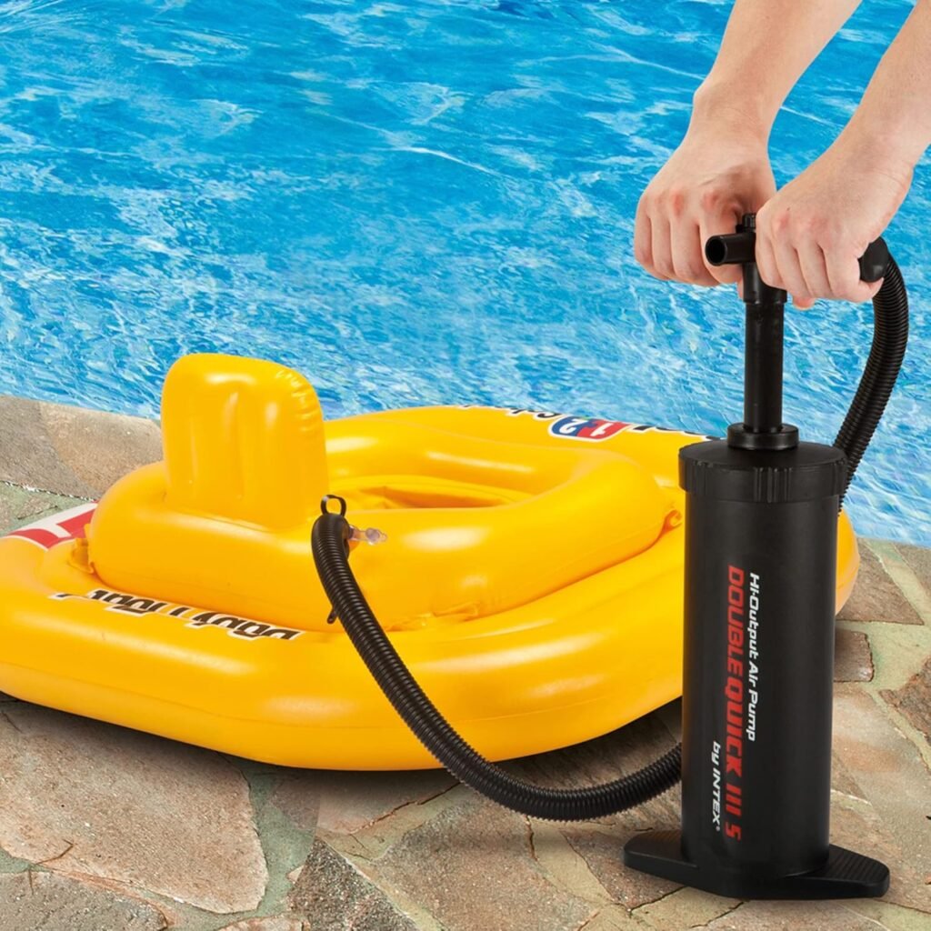 Pompe À Main Double Intex 68605 — Pour gonfler facilement