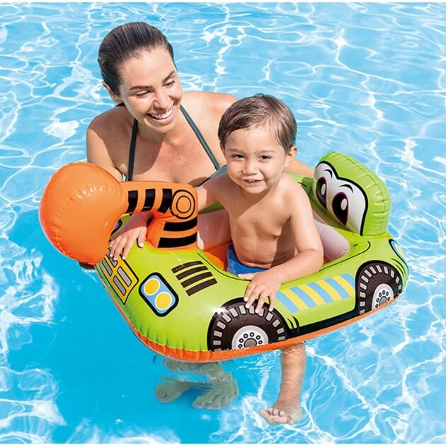 Bouée siège gonflable pour bébé — Intex 59586NP