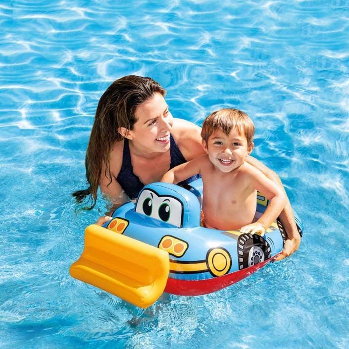 Bouée siège gonflable pour bébé — Intex 59586NP