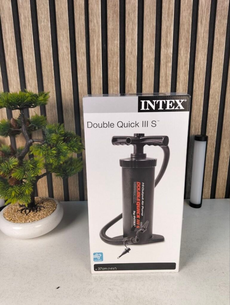 Pompe À Main Double Intex 68605 — Pour gonfler facilement