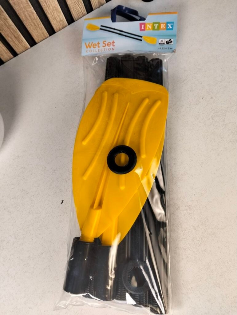Paire de Rames Intex 122 cm en PVC — pour Kayak et Bateau