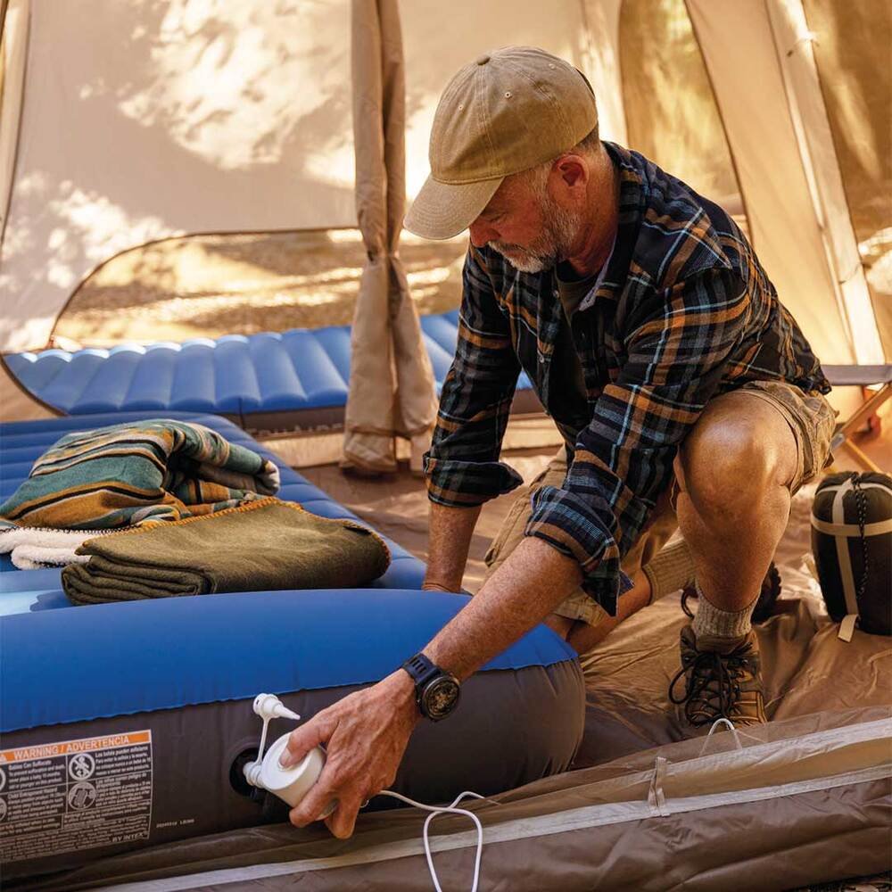 Matelas de camping Intex Twin Technologie Fiber-Tech — Confort et soutien