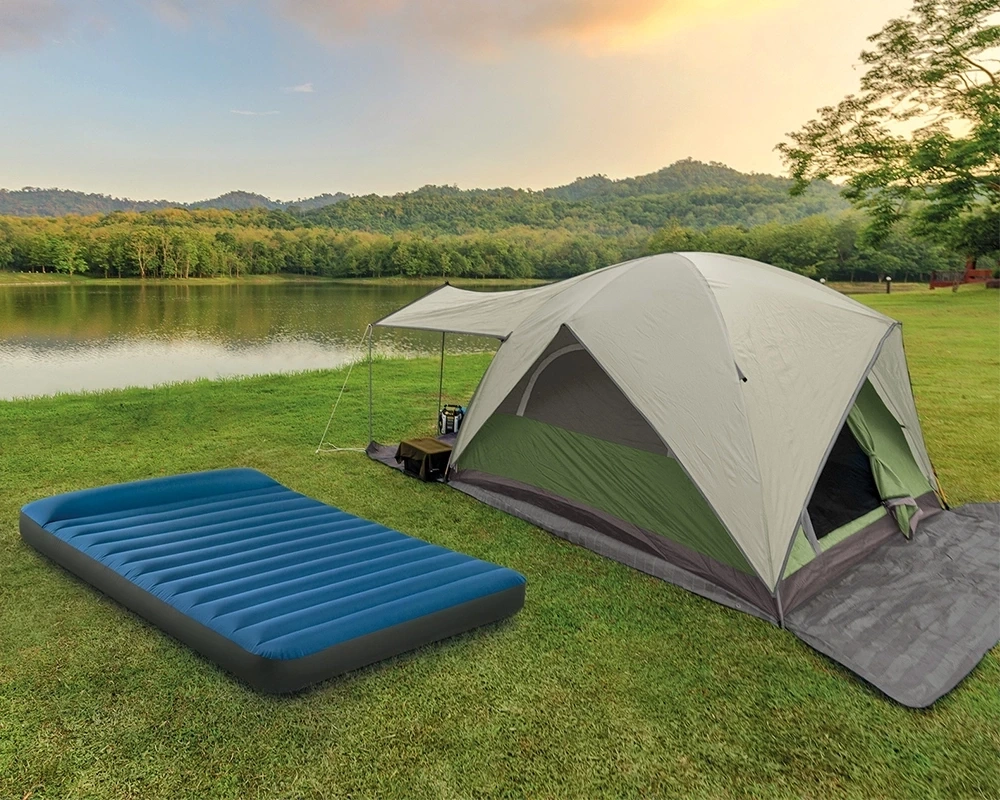 Matelas de camping Intex Twin Technologie Fiber-Tech — Confort et soutien