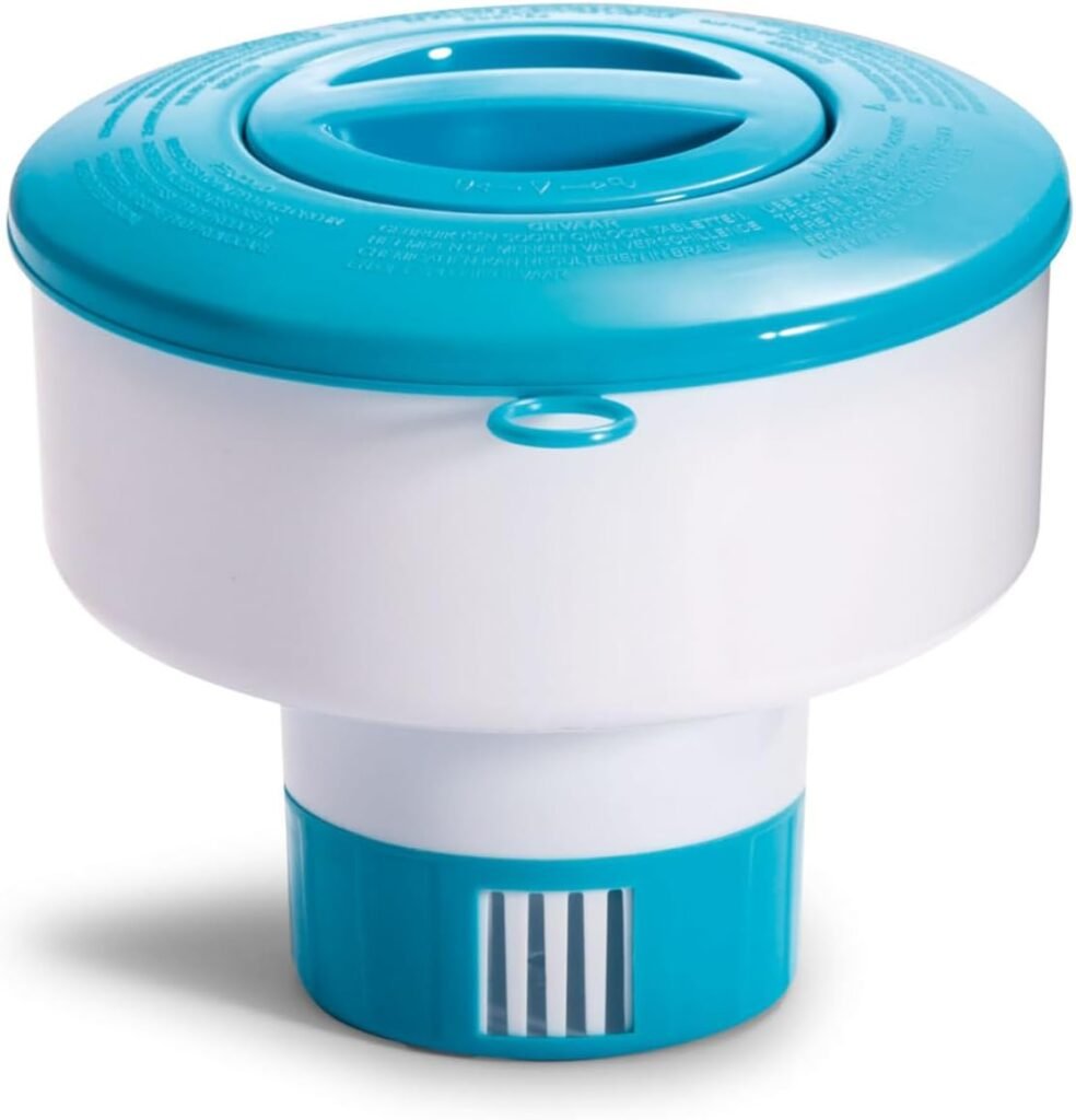 Diffuseur de chlore flottant Intex 7 pouces — pour piscines et spa