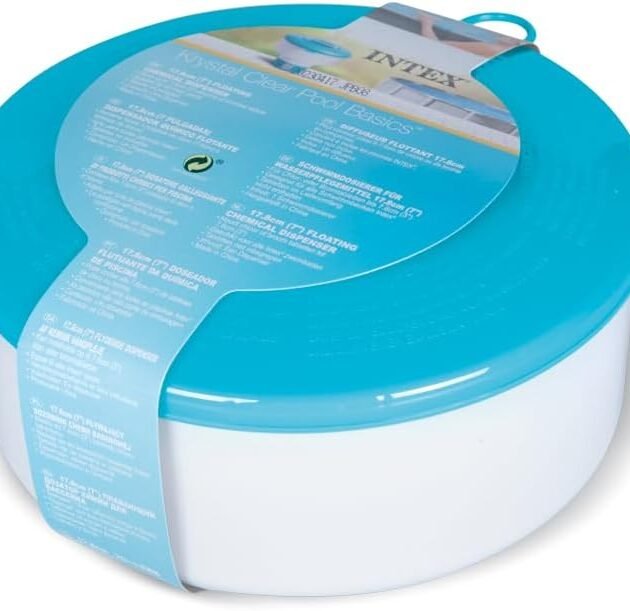 Diffuseur de chlore flottant Intex 7 pouces — pour piscines et spa