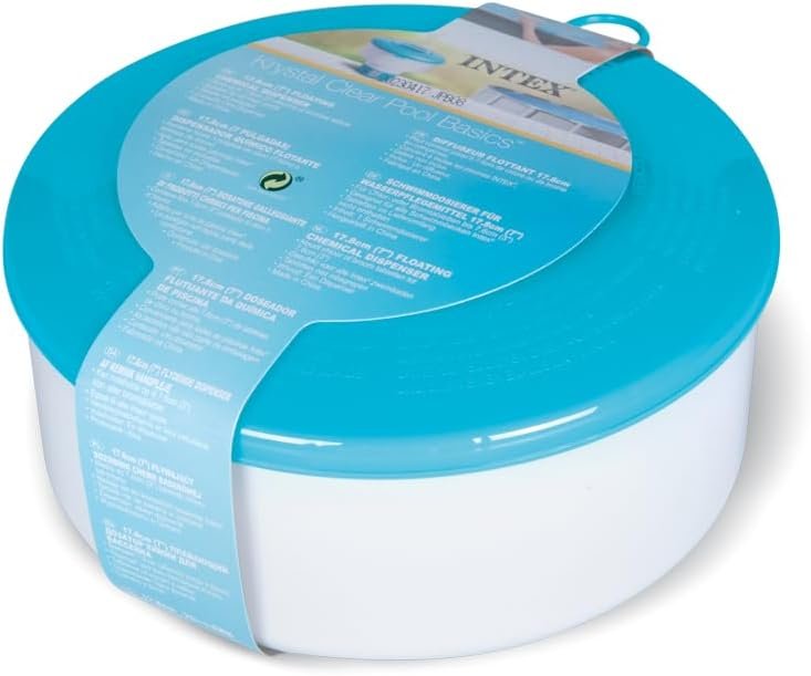 Diffuseur de chlore flottant Intex 7 pouces — pour piscines et spa
