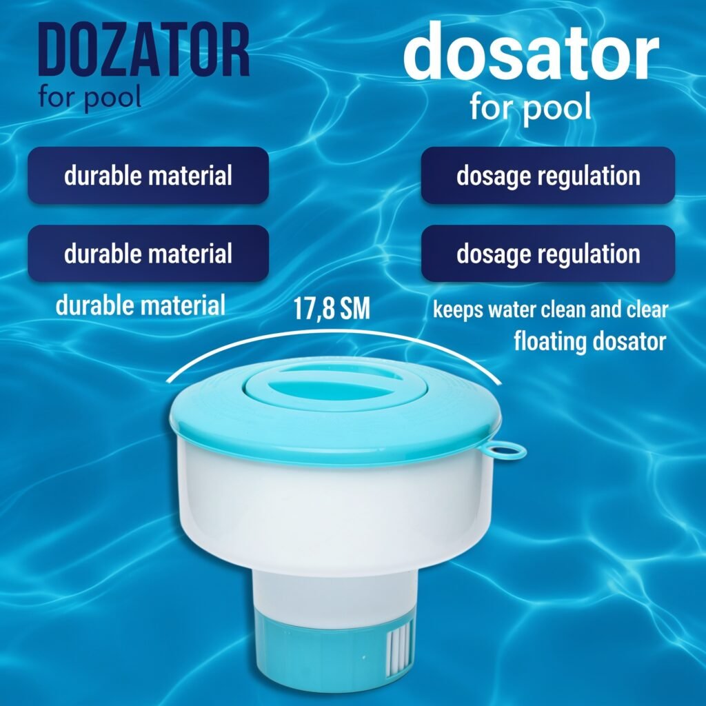 Diffuseur de chlore flottant Intex 7 pouces — pour piscines et spa