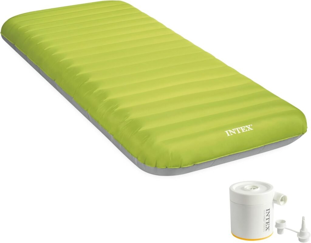 Matelas de camping gonflable Intex — pour un sommeil confortable