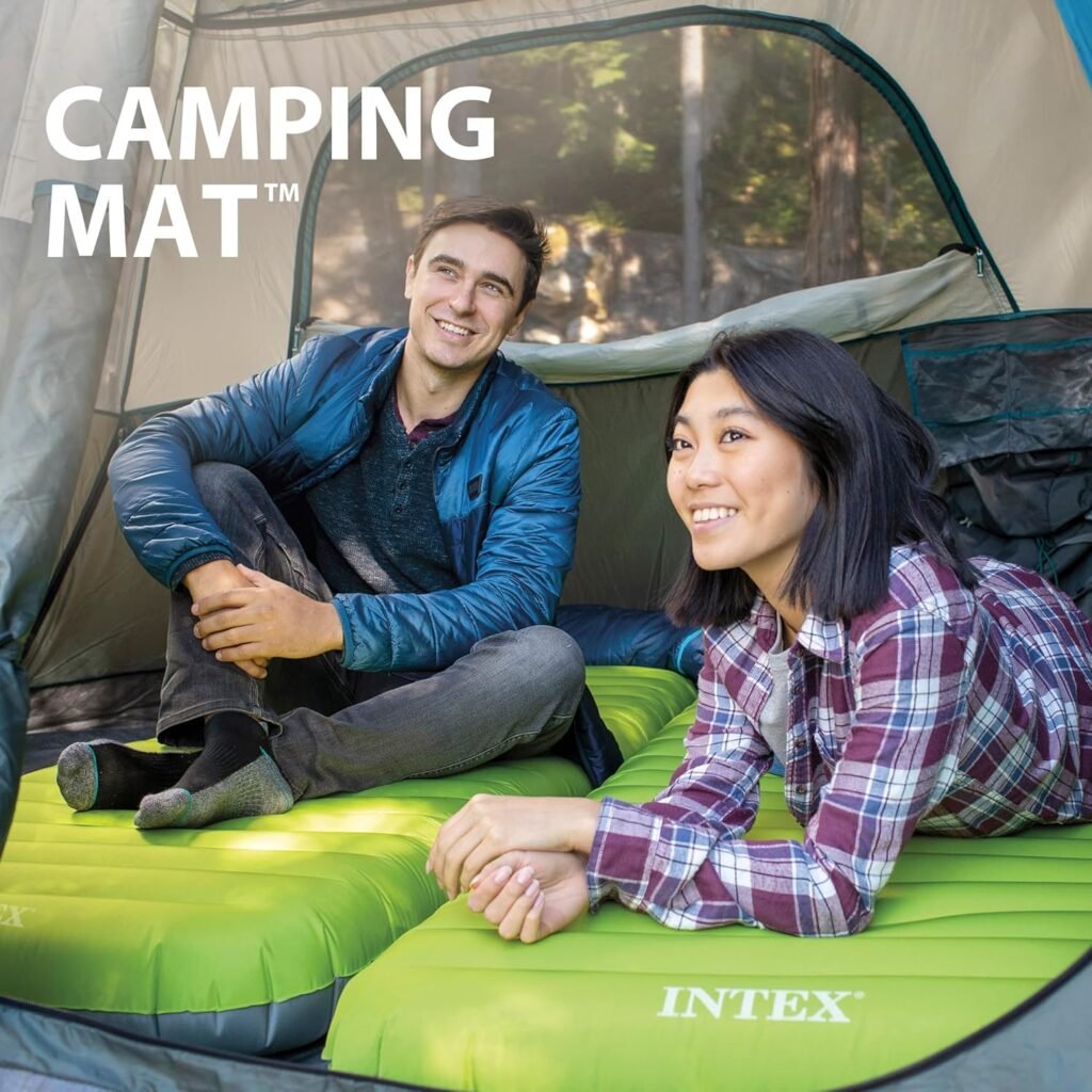 Matelas de camping gonflable Intex — pour un sommeil confortable