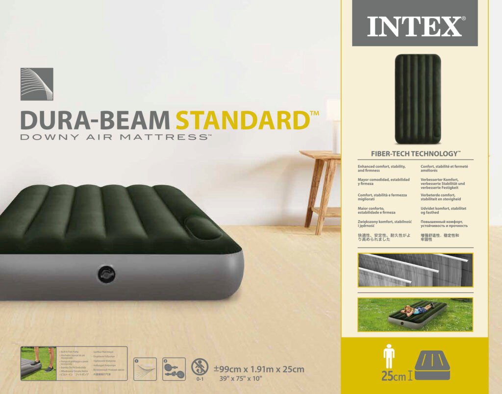 Matelas Gonflable Intex 64761 — pour le camping