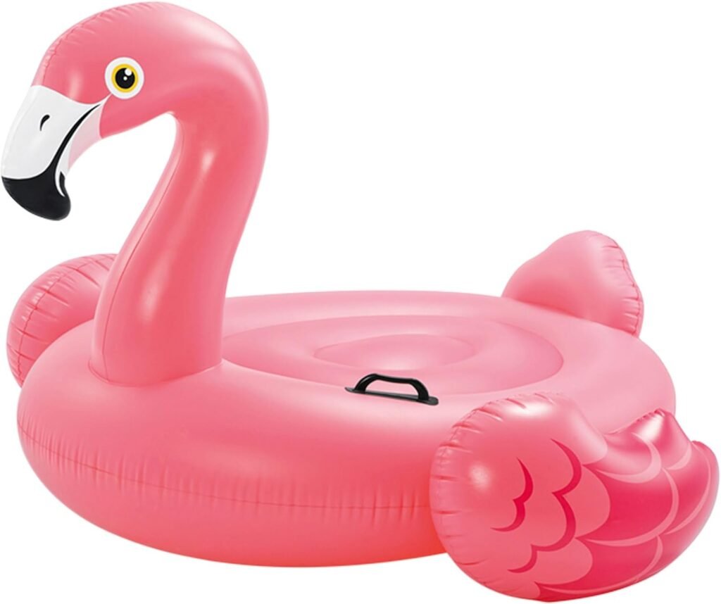 Bouée géante gonflable flamant rose — pour piscine