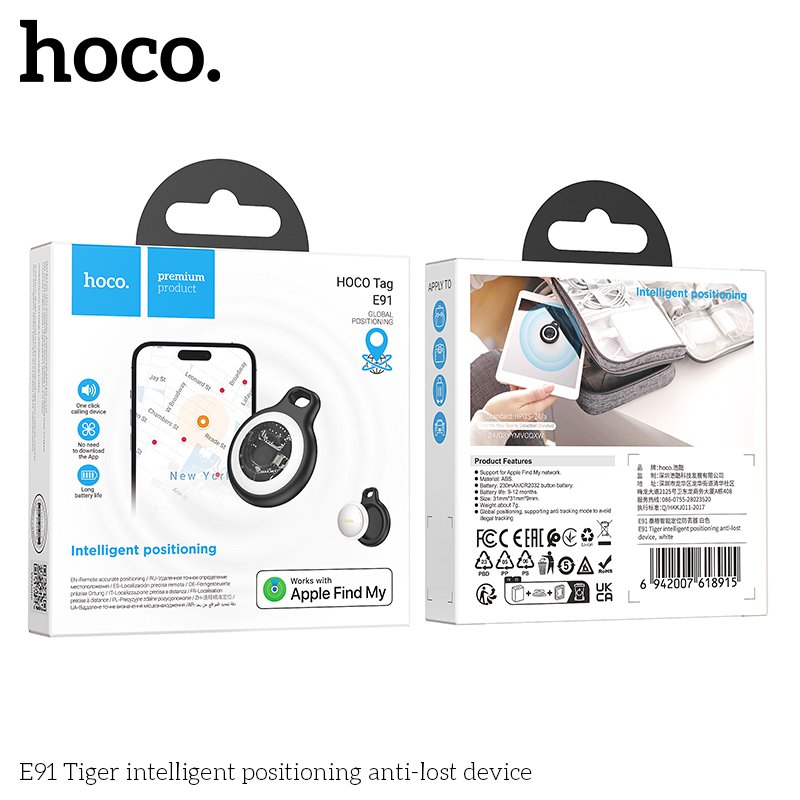 Localisateur Intelligent E91 HOCO — pour iPhone