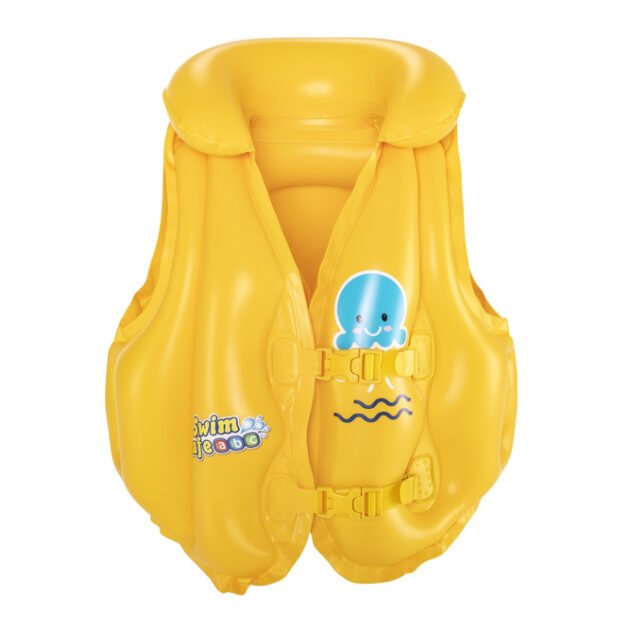 Gilet de natation gonflable pour enfants — Sécurité et confiance