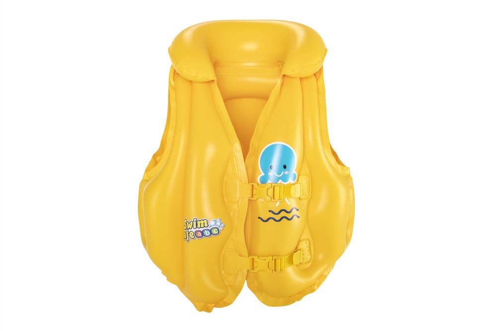 Gilet de natation gonflable pour enfants — Sécurité et confiance