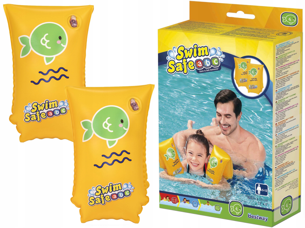 Brassards gonflables Bestway pour enfants — apprentissage de la natation