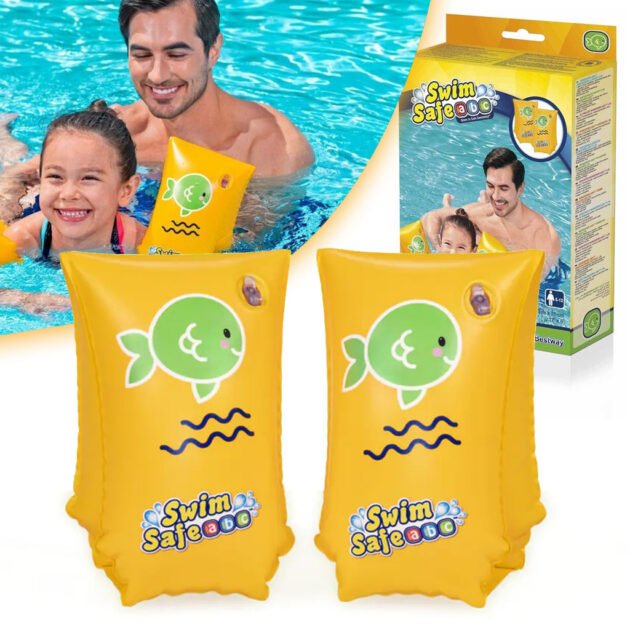 Brassards gonflables Bestway pour enfants — apprentissage de la natation