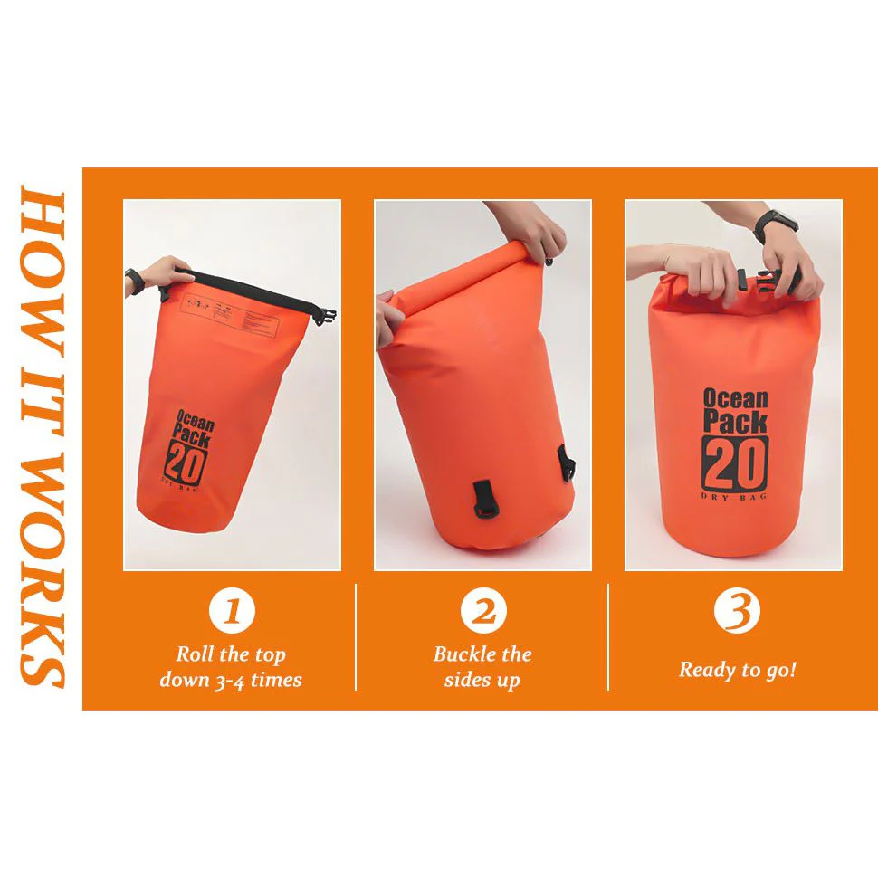 Sac Étanche 20L pour Kayak — Protection Waterproof Totale