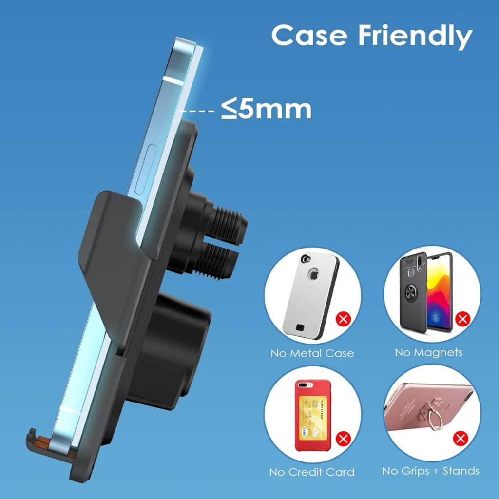 Support Auto Chargeur Sans Fil Qi 15W — Chargez votre téléphone en toute sécurité