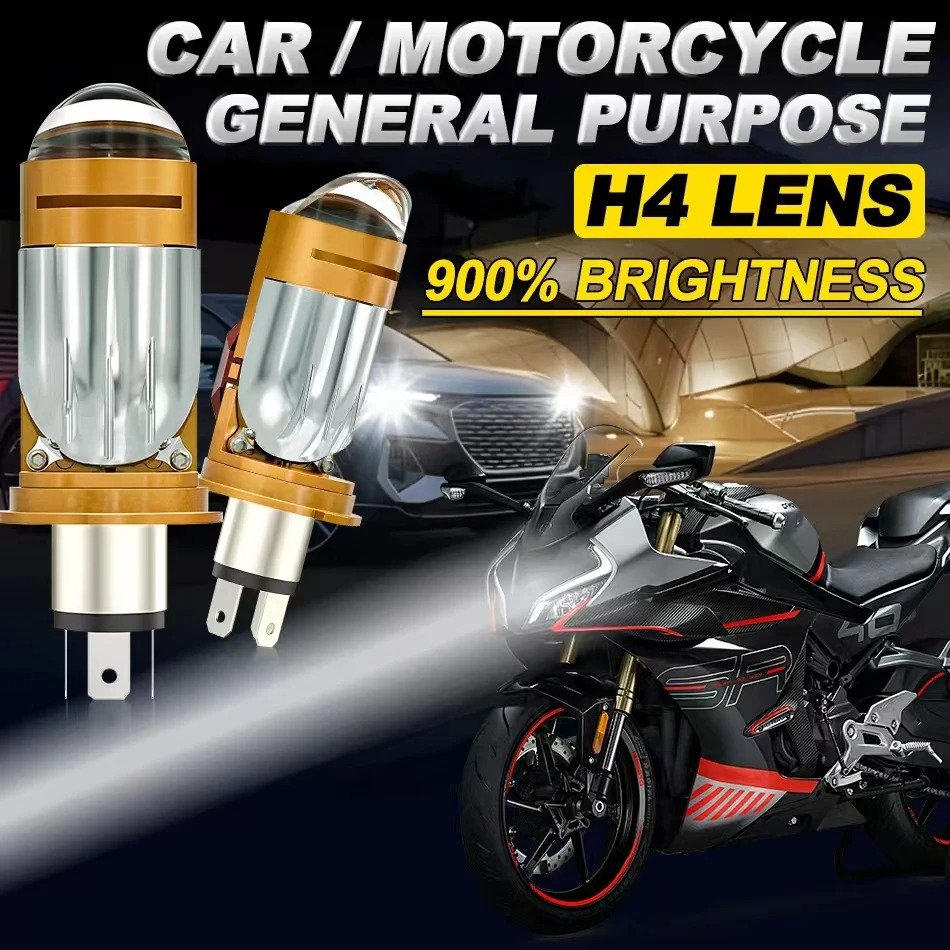 Ampoule LED H4 Moto 42W — Éclairage Ultra-Puissant