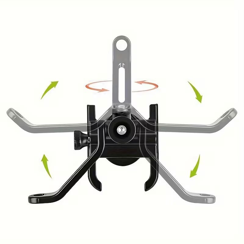 Support Téléphone Vélo et Moto En Aluminium — Ultra-Stable
