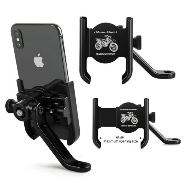 Support Téléphone Vélo et Moto En Aluminium — Ultra-Stable