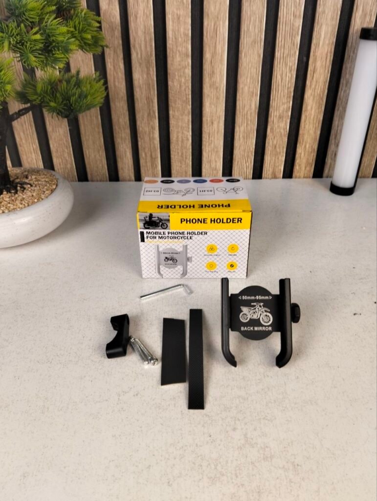 Support Téléphone Vélo et Moto En Aluminium — Ultra-Stable