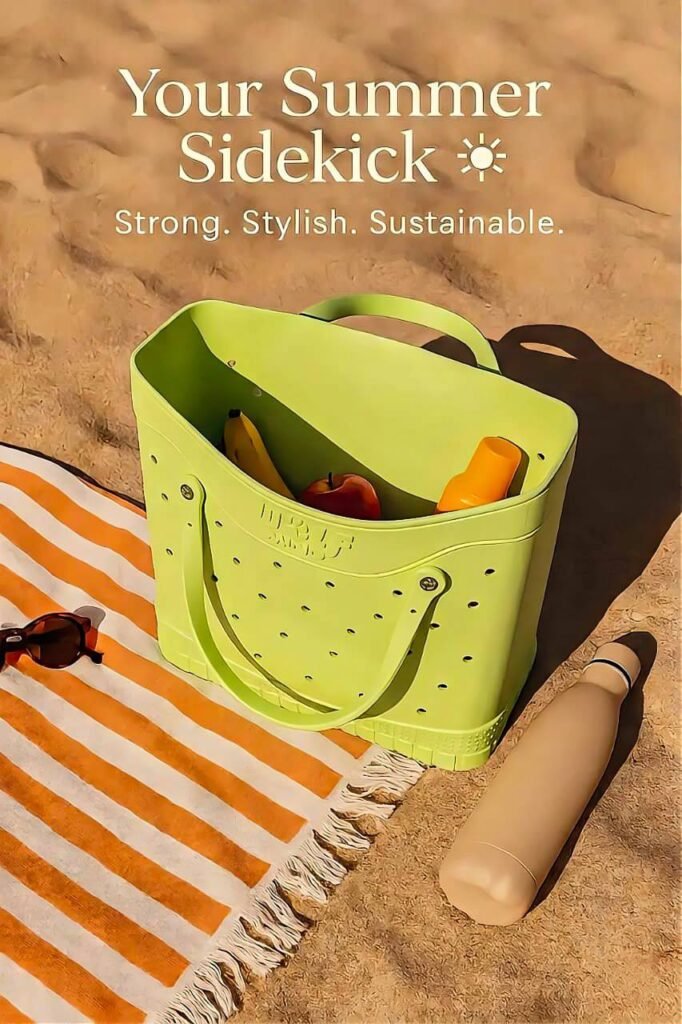 Sac de Plage EVA et Silicone — Grand et Imperméable