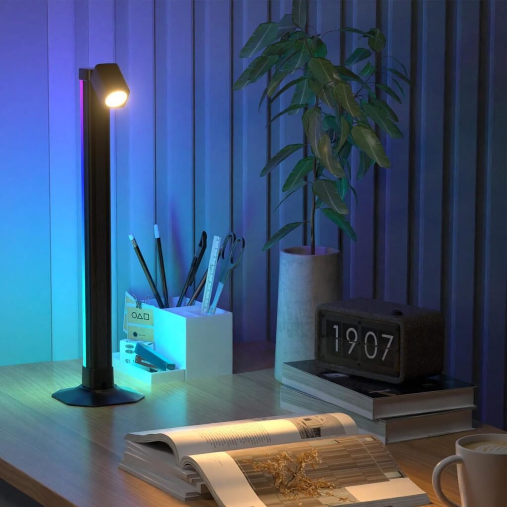 Lampadaire LED Multicolore avec Télécommande — Éclairage d'Ambiance Intelligent