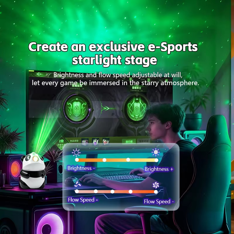 Projecteur de Galaxie Intelligent — 15 effets lumineux différents