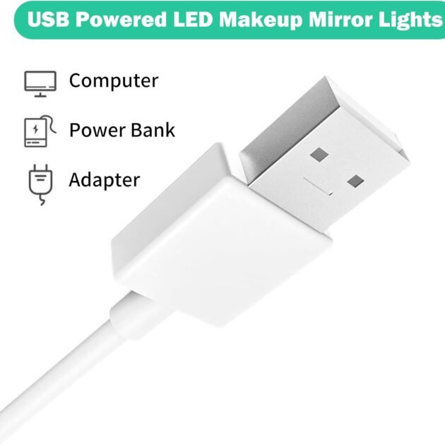 Kit Éclairage 10 LED Miroir Maquillage — Contrôle Tactile