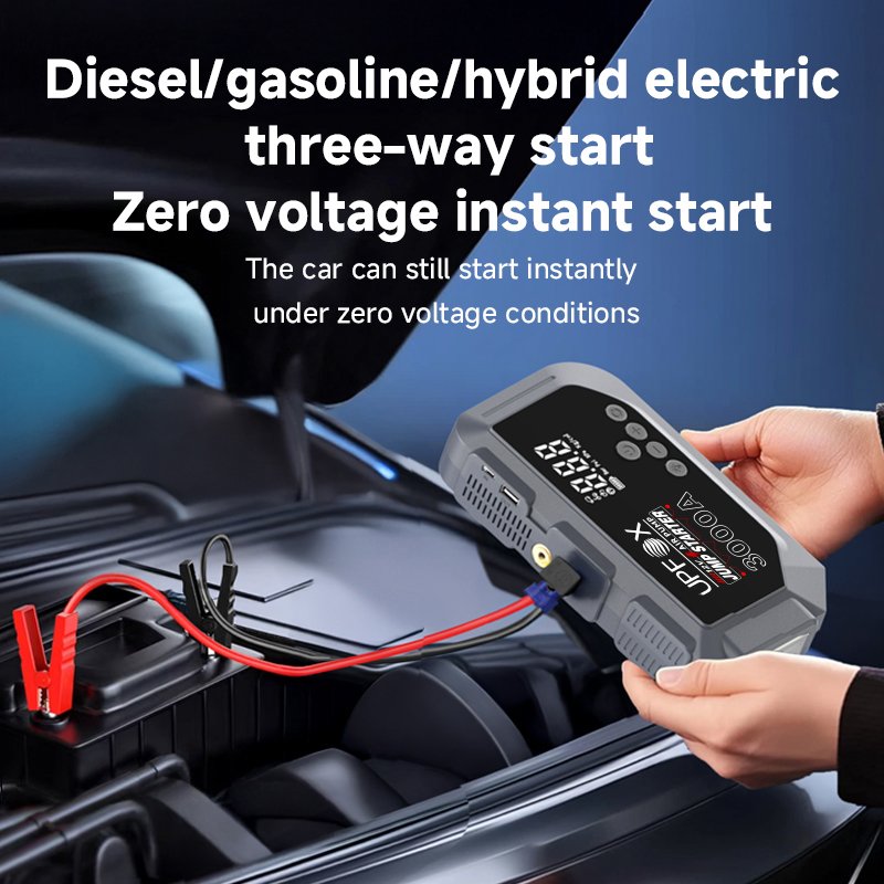 Booster Batterie 12V avec Écran LCD — Pour Demarrer Vos Véhicules