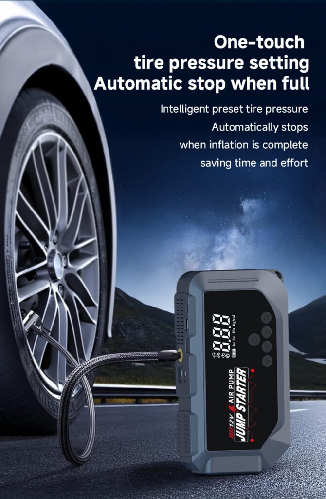 Booster Batterie 12V avec Écran LCD — Pour Demarrer Vos Véhicules