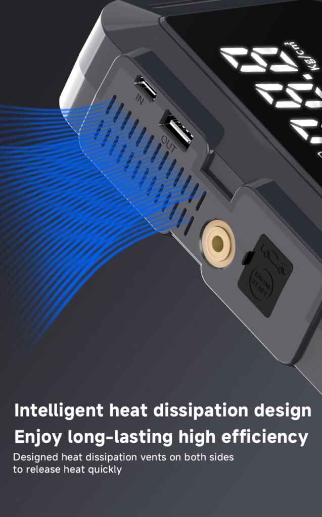 Booster Batterie 12V avec Écran LCD — Pour Demarrer Vos Véhicules