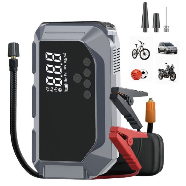 Booster Batterie 12V avec Écran LCD — Pour Demarrer Vos Véhicules