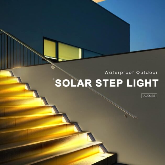 Éclairage Solaire pour Escaliers — Étanche IP67