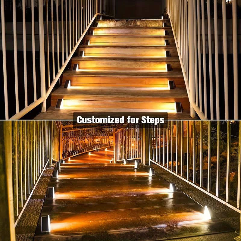Éclairage Solaire pour Escaliers — Étanche IP67